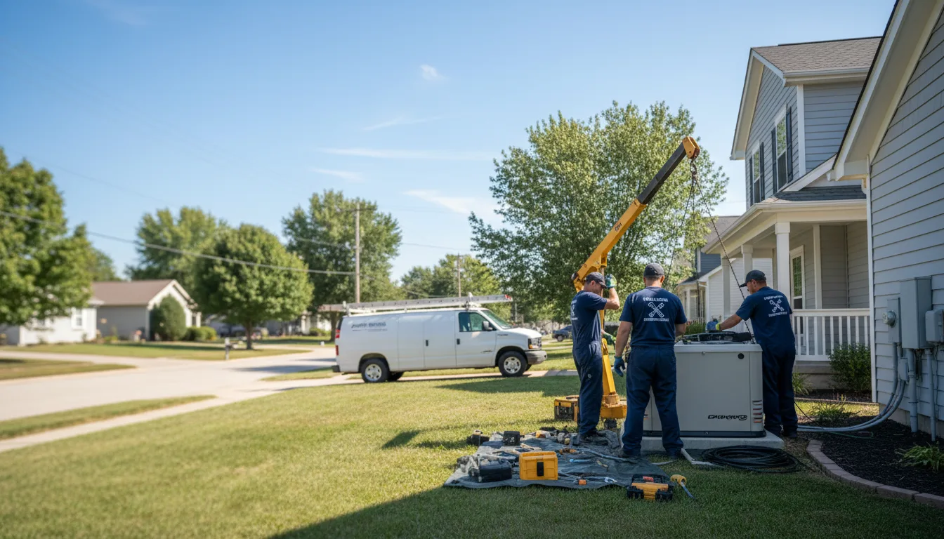 Generator Installation in Braidwood, IL near me